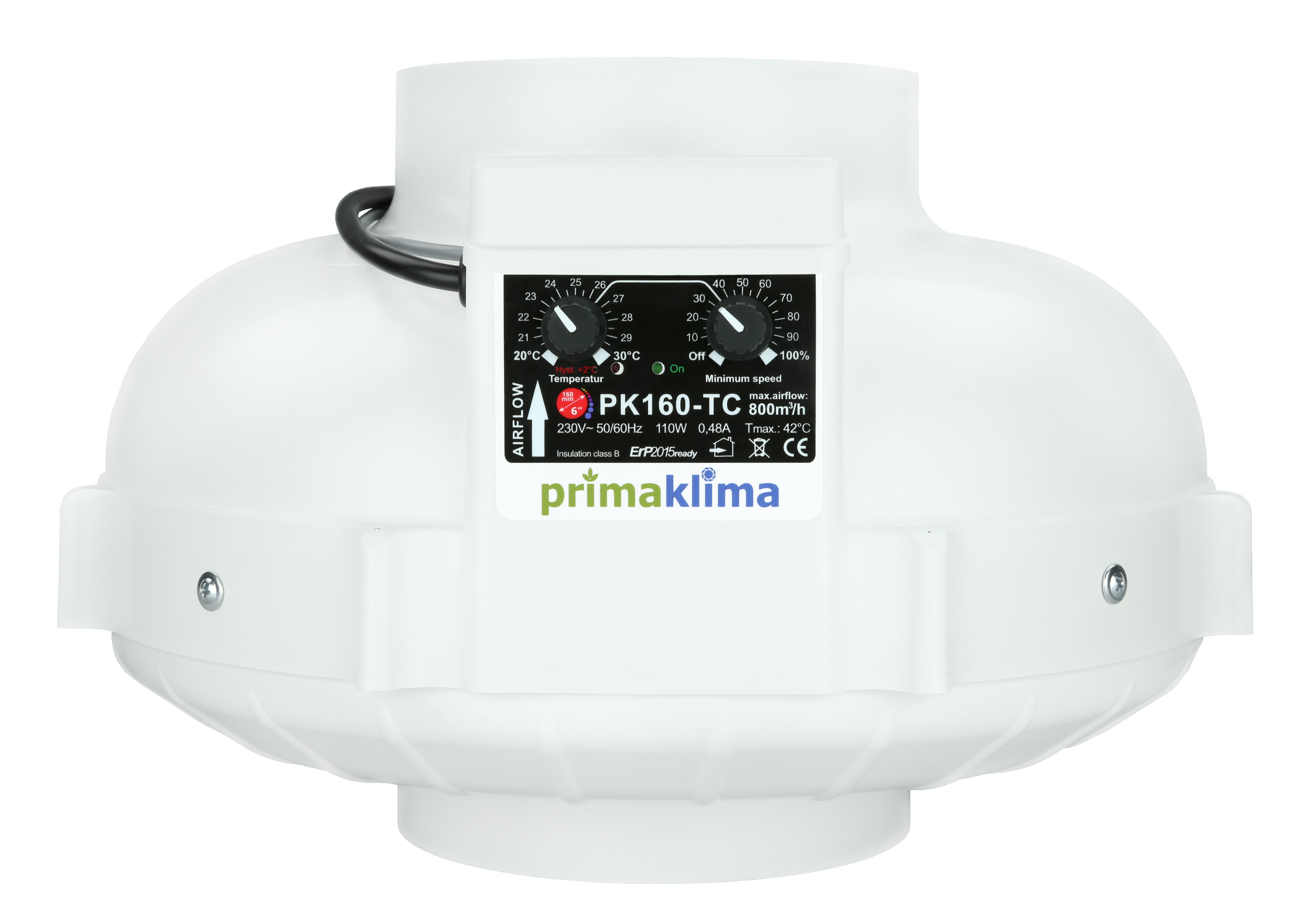 Prima Klima Rohrlüfter PK160-TC